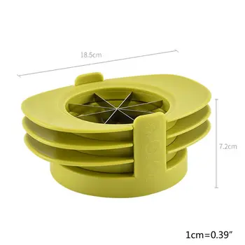 

Multifunction Durable Vegetable Fruit Divider Hand Press Splitter Cutter Peeler