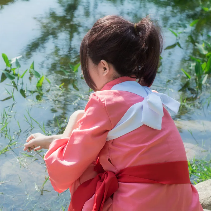 Аниме Унесенные призраками Sen to Chihiro no Kamikakushi белый дракон Haku Nigihayami Kohakunushi униформа косплей костюм для вечеринки