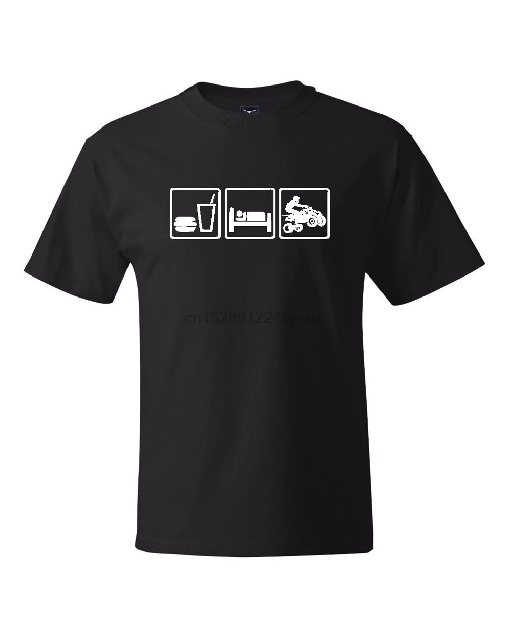 Eat Sleep Quad футболка s m l Xl 2Xl Открытый Кемпинг Экстремальные виды спорта песок Дюмонт