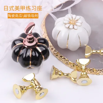 

New Style Japanese-style Manicure Nail Support Practice Base Filming Props Works Showing Stand Pumpkin Manicure Nail Nail Suppor