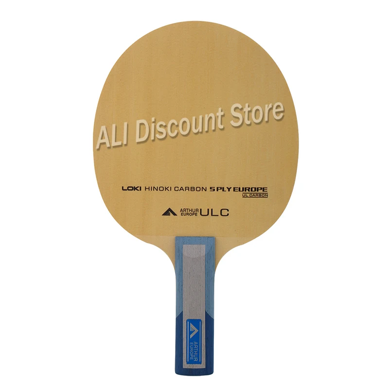 

LOKI Arthur EURO ULC Table Tennis Blade Professional 5 Ply Hinoki Carbon Ping Pong Paddle Fast Attack Arc Table Tennis Racket