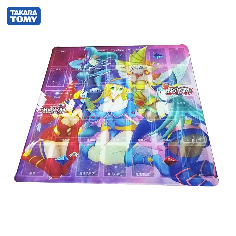 Takara Tomy 55*55cm Playmat for YU GI OH Duel Masters Card Pad TCG Gamepad