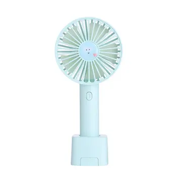 

Summer Mini Handheld Fan 3 Speeds Adjustable Desktop Fan USB Rechargeable Summer Cooling Fan for Travel Home