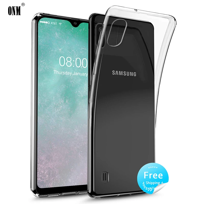 

Case For Samsung Galaxy A10 TPU Silicon Clear Fitted Bumper Soft Case for Samsung Galaxy A10 6.2 Transparent Back Cover