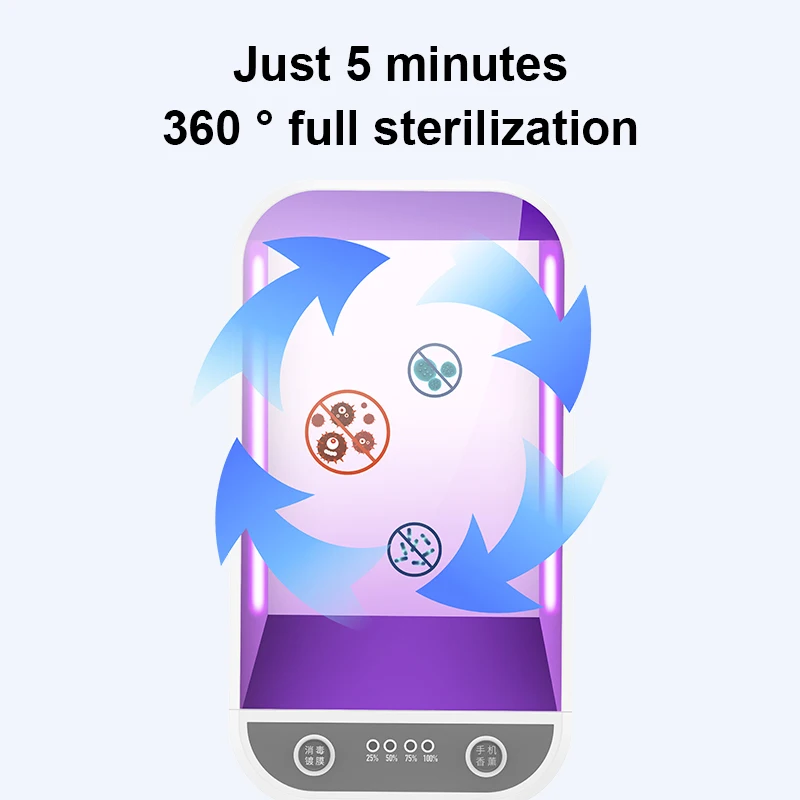 5V UV стерилизатор коробка для телефона Esterilizador ультрафиолетовый дезинфицирующий