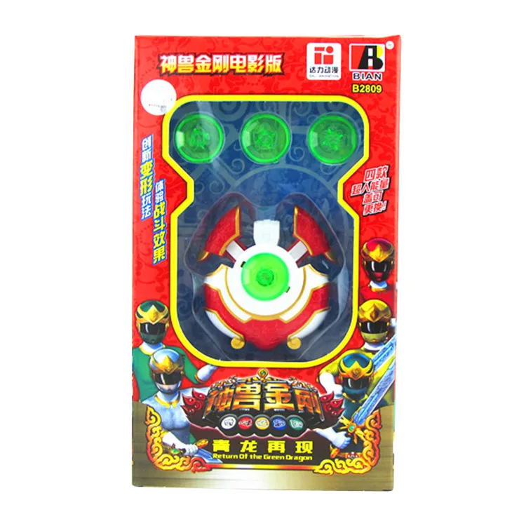 

Transformation Toy Mythical Creatures Jingang 3 Genuine Gods Jingang Available with Shapeshifting Robot Shining Sound Making
