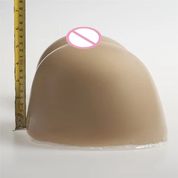 

Super Huge Cup Crossdresser Artificial Fake Boobs 6000g/Pair Brown Simulation Silicone Breasts Form Drag Queen Silicone Breast