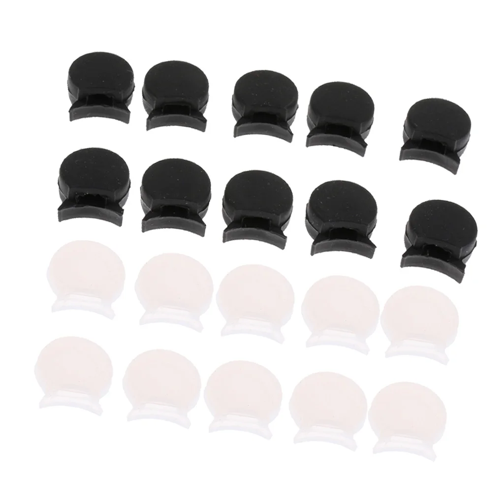 

10pcs Rubber Clarinet Thumb Rest Cushion Protector for Wind Instrument Parts