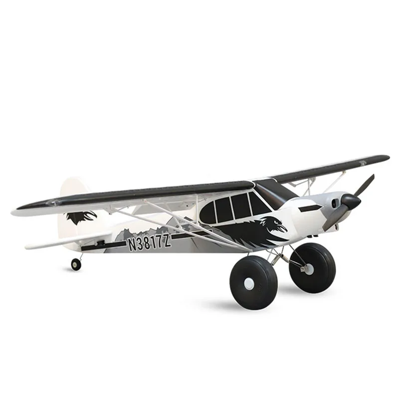 Радиоуправляемый самолет FMS Plane 1700 мм Piper PA-18 Super Cub 4S 5CH с гироскопом авто Баланс PNP