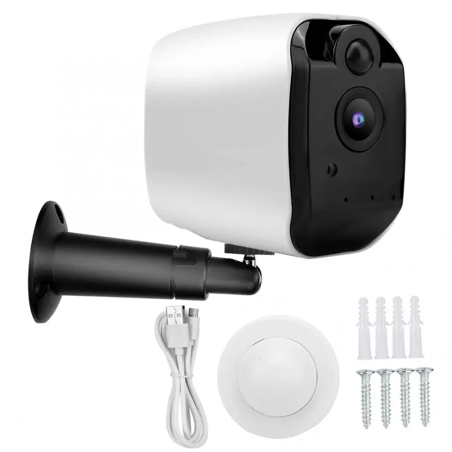 Wifi 1080P камера высокой четкости 166 градусов широкоугольный CCTV поддержка для камеры Alexa для Alexa