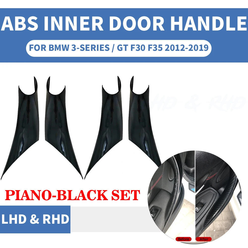F30 GT inner door handle Piano Black