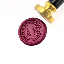 Персонализированные сердца с инициалами печать/инициалы Пользовательские Свадебные печати/свадебные приглашения печать/на заказ Свадебная печать