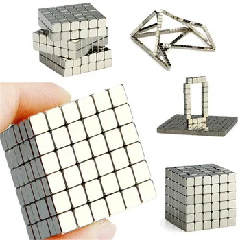

216Pcs 3x3x3mm Rubik's cube magnet 3mm N35 Permanent NdFeB Super Strong Powerful Magnetic Magnets Square Buck Cube