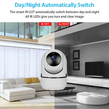 

HD 1080P Cloud Wireless IP Camera Auto Smart Tracking Home Security Wifi Camera