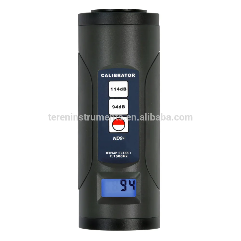 Sound Level Meter Calibrator, Voice Decibel Meter Dosimeter Calibration Instruments 94 dB/114 dB Calibration of 1 " Microphones