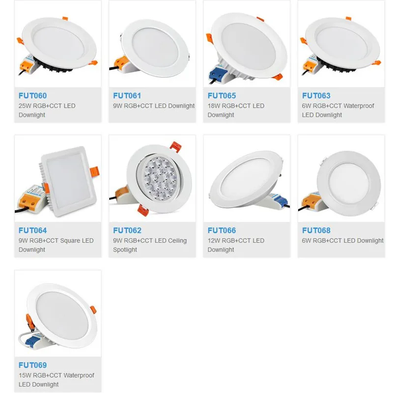 

Mi Boxer 6W/9W/12W/15W/18W RGB+CCT LED Downlight Dimmable LED Ceiling Spotlight FUT062/FUT063/FUT064/FUT065/FUT066/FUT068/FUT069