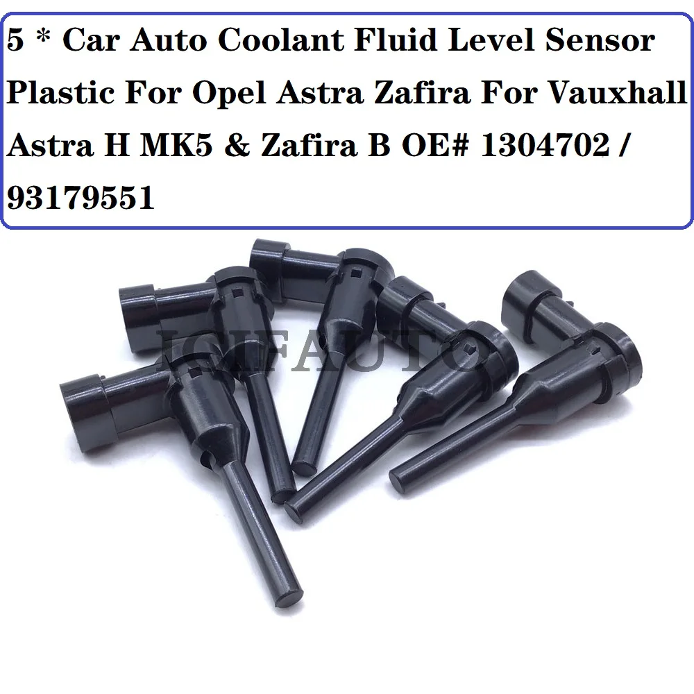 Qiilu Car Coolant Level Sensor 93179551 Automative Engine Coolant Fluid Level Sensor fit for Astra H H Twintop H Saloon H Van Estate GTC Zafira Van 93179551 