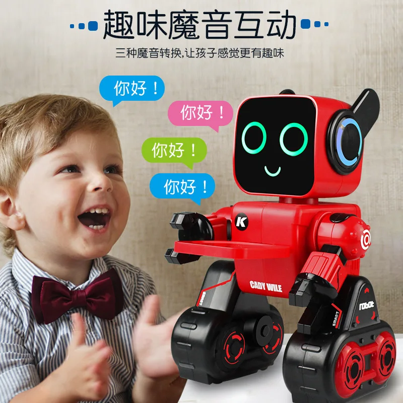 

K3 Intelligent Robot Voice Interactive Recording Touch Singing Dancing Storytelling Remote Control Toy Remote Control Machine