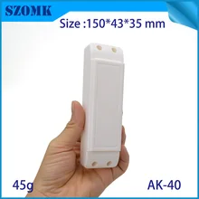 4 шт. белый пластиковый светодиодный корпус для электронного контроллера распределительная коробка 150*43*35