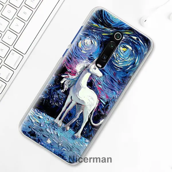 Ван Гог Звездная ночь чехол для телефона для Xiaomi Mi 9T CC9 CC9E A3 A1 A2 9 Pro 8 9 Lite 5X 6X играть Poco F1 в твердом переплете - Цвет: H09