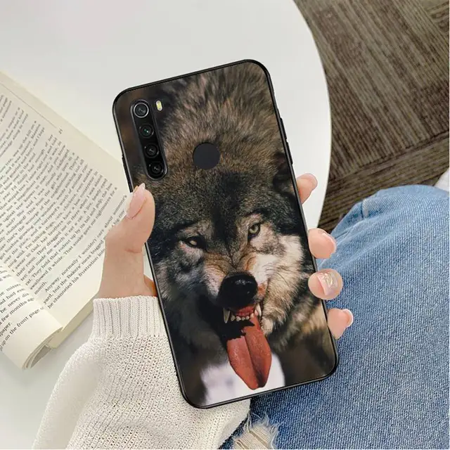 Yinuoda angry wolf face Phone Case for Xiaomi Redmi 4X 7 7A 8 8A 9 9A Note 7 8 8T 9 10 Pro a5