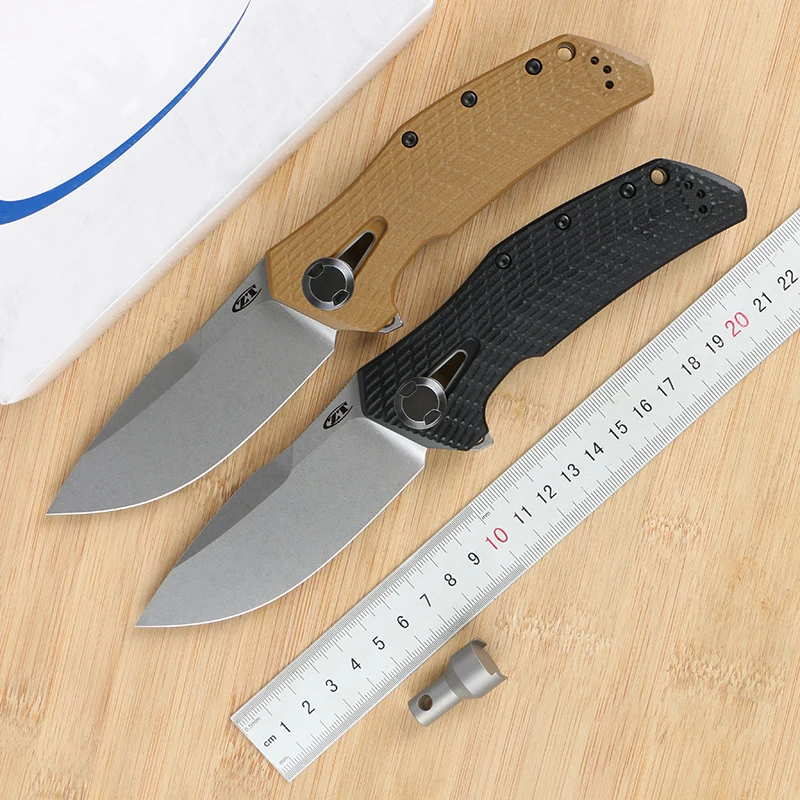 

Green thorn 0308 folding knife D2 blade G10 3D handle camping outdoor fruit knife practical folding knife EDC