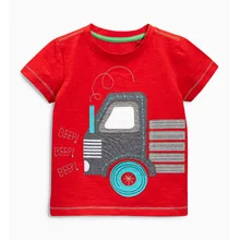 От производителя, Детская футболка с короткими рукавами для мужчин футболка для мальчиков с вышивкой Товары для детей