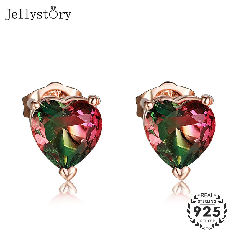 Женские винтажные серьги гвоздики Jellystory ювелирное изделие из серебра 925 пробы с
