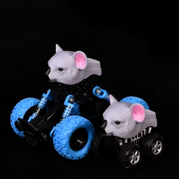 

2PCS Koala Head Pull Back Off Road Car Models Kids Boys Toys Gifts Animal Inertia Buggy