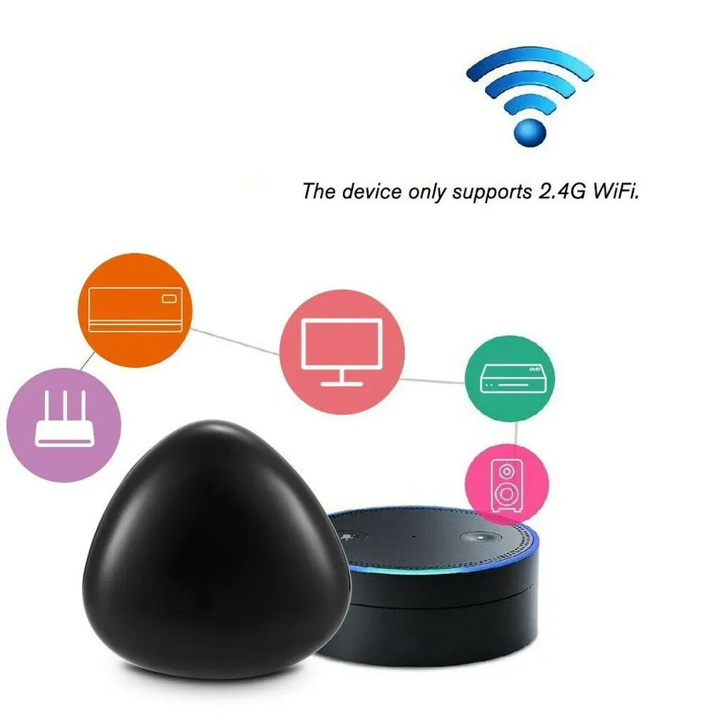 

WiFi-IR Remote Control Hub Wi-Fi Enabled Infrared Universal Remote Controller For Air Conditioner TV Using Tuya Smart Life APP