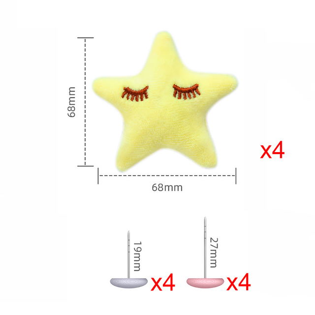 Soft Quilt Blanket Clips Non-slip Duvet Quilt Holder Pins Bed Cover Blaknket Fastener Anti-run Quilt Holder with 8pcs Nails
