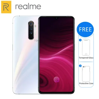 Brand NEW Realme X2 PRO Mobile Phone 64MP Quad Camera 8GB 128GB 6.5" Snapdragon 855+ 4000mAh VOOC 50W Fast charge NFC 4G Phone