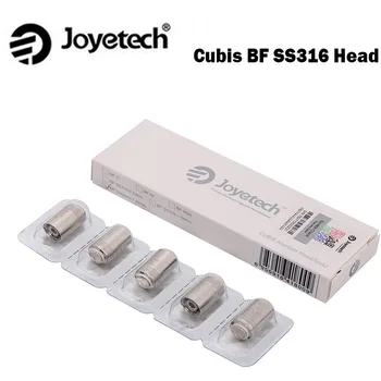 

5pcs/lot Original Joyetech Cubis Coils BF SS316 0.5ohm 0.6ohm 1.0ohm Replacement Coil Head for Cubis Atomizer