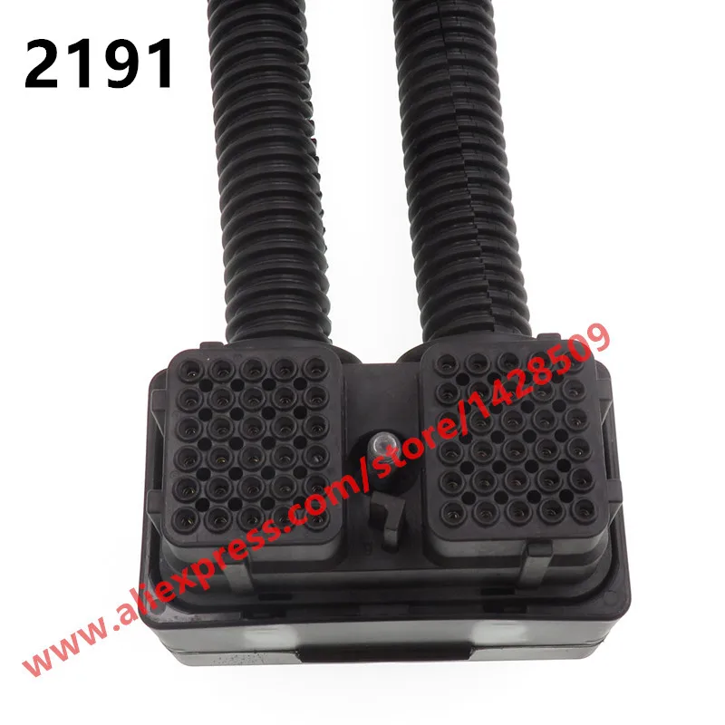 60 Pin EFI коннектор ECU 4995445 с полными проводами компьютерное гнездо на плату для Cummins