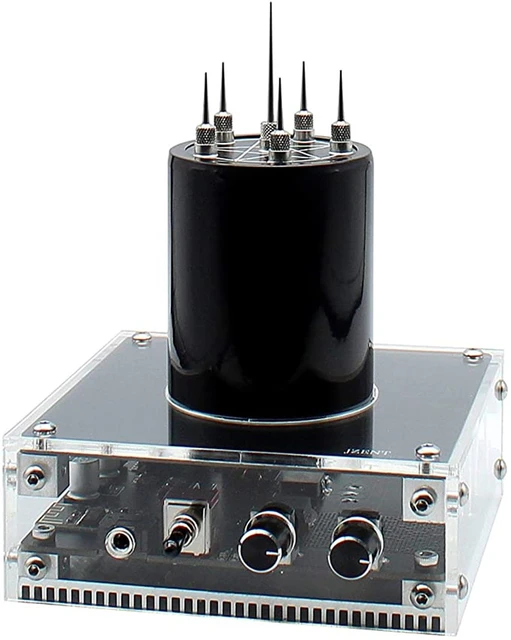 Bluetooth Music Tesla Coil SSTC Desktop Toy Plasma Loudspeaker Arc  Generator Wireless Transmission Teaching Demonstration Experi