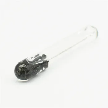 

Metal Europium Distillation Eu Crystal Branch Shape Argon Gas + Paraffin Oil + Glass Seal Protect About 1 Gram in Dia10mm Glass