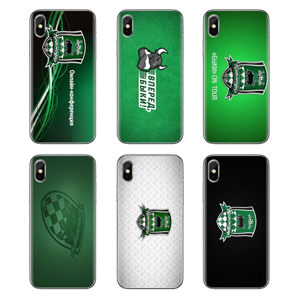 Футбольный логотип FC Krasnodar Byki для huawei P Smart Y6 P8 P9 P10 Plus Nova P20 Lite Pro Mini 2017 SLA-L02 SLA-L22 2i