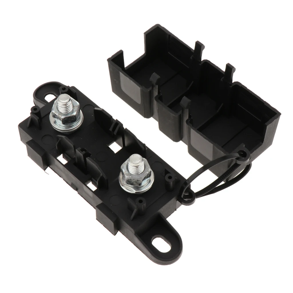 MEGA Bolt-on Fuse 300A + MEGA Fuse Block/Holder With Cover Suitable for Motorhome