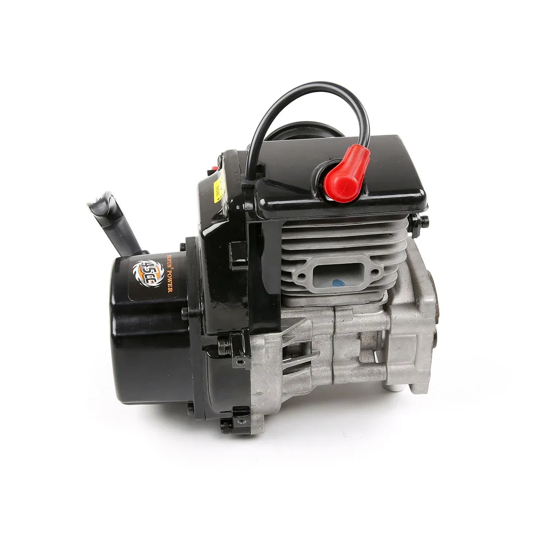45cc Single-Cylinder Two-Stroke 4.35 Hp Four-Point Fixed Easily Starting Engine Ffor 1/5 Rovan HPI KM BAJA RC Car
