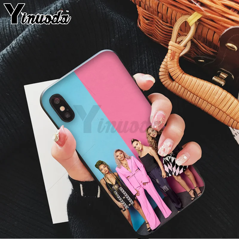 Yinuoda Little Mix TPU черный чехол для телефона чехол для iPhone 8 7 6 6S Plus 5 5S SE XR X XS MAX 11 11pro