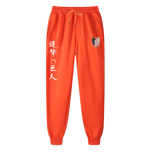 Attack on Titan Printed Ms Joggers Brand Woman Casual Trousers Sweatpants Fitness Workout Running Sporting Pants Clothing