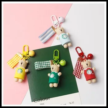 

2019 NEW Cute Creative Airpods Pendant Car Keychains Women Girls Charm Bags key chain Accessories Lovers Key ring Wholesale