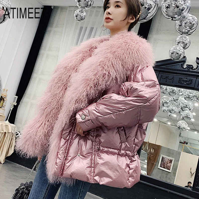 

Fashion Down Jacket White Duck Down Jackets Winter Casual Style Women Warm Coats And Parkas Female Outwear