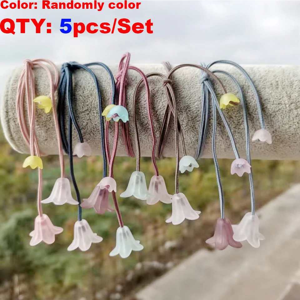 Isnice Диаметр 4 см аксессуары для волос для женщин Scrunchies упругой резинки для волос женские украшения резинка для волос резинки для волос заколки для волос повязка на голову для волос резинка для волос ободок для - Цвет: 5pcs