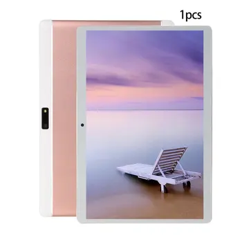 

V10 Classic Tablet 10.1 Inch HD Large Screen Android 8.10 Version Fashion Portable Tablet 1G+16G Pink Tablet Pink EU Plug