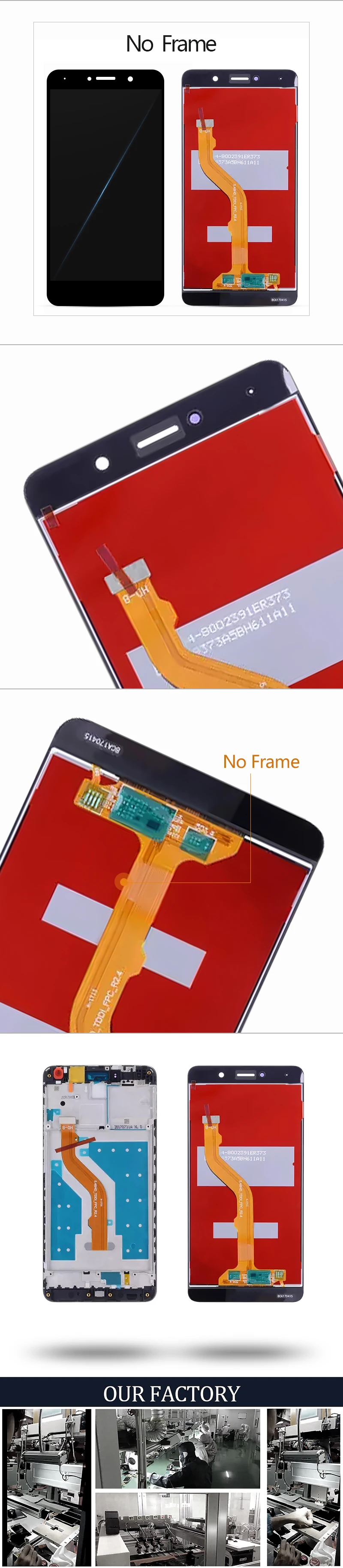 Для Huawei Y7 Prime Nova Lite+ Enjoy 7 Plus TRT-TL00 LX1 L21X LX3 ЖК-экран дигитайзер Запасные части для сборки