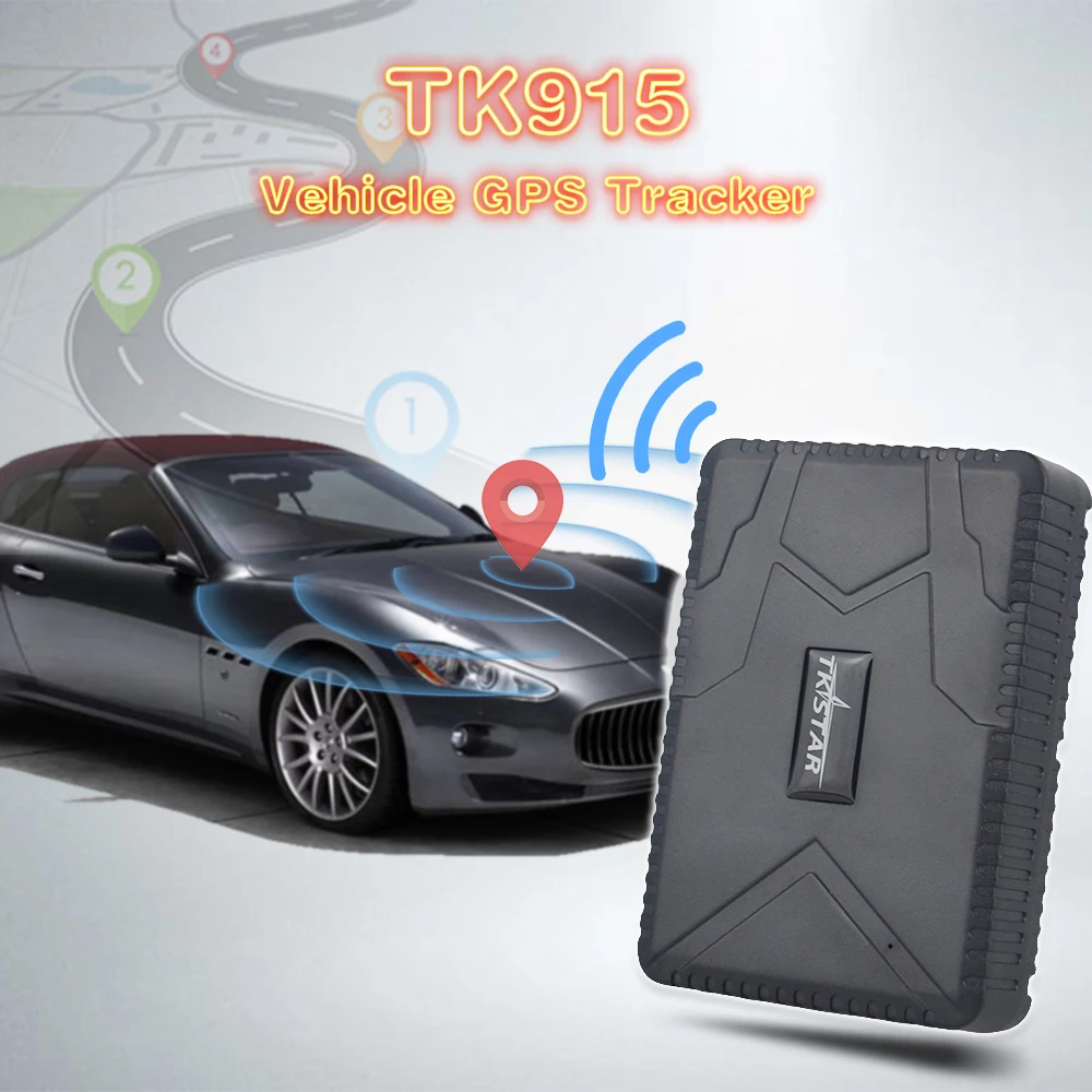 TKSTAR gps трекер TK915 автомобильный gps локатор 10000 мач батарея в режиме ожидания 120 дней голосовой монитор gps устройство бесплатное приложение в реальном времени