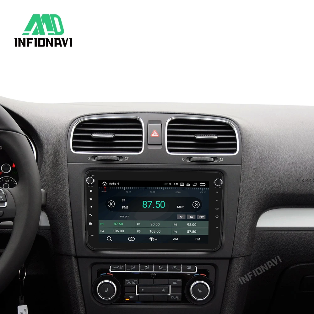 8 'ips экран android 9,0 автомобильный dvd для vw golf tiguan polo Skoda Fabia octavia Superb Yeti Seat Leon Toledo Rapid Roomster AMAROK