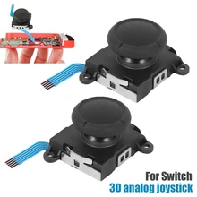 Original 2-Pack 3D Joystick analogique Joycon bâton analogique pour commutateur Joystick remplacement Joy Con contrôleur pouce bâton remplacer