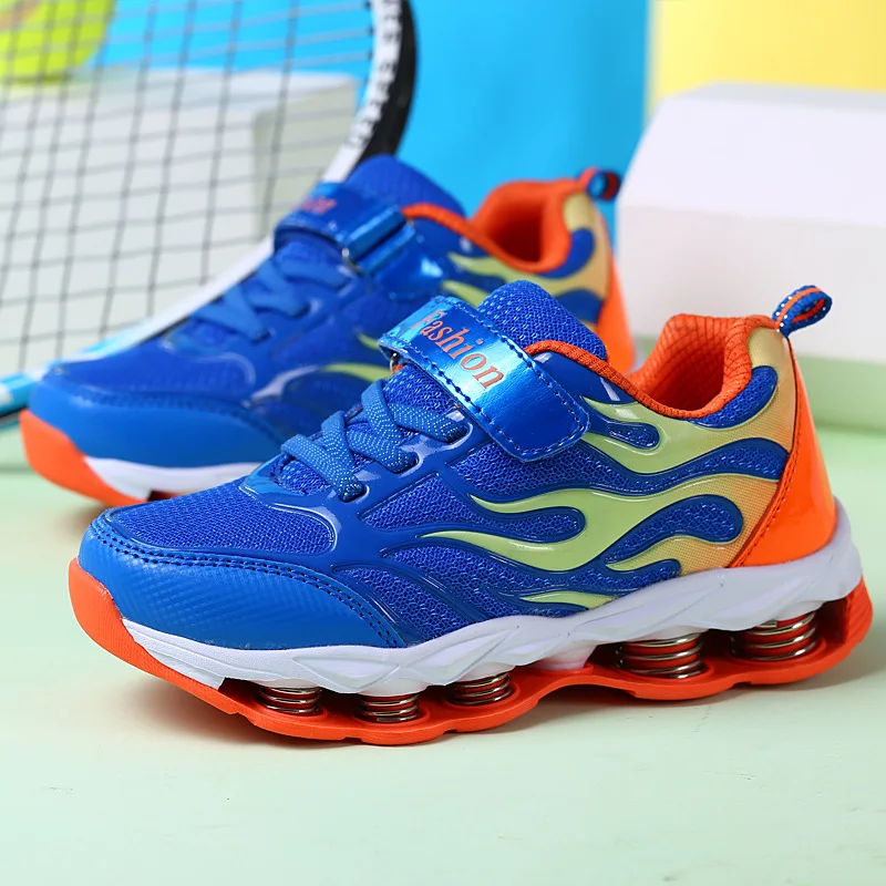 

BOY'S Shoes Autumn Mesh Young STUDENT'S Athletic Shoes Spring Damping CHILDREN'S Shoes GIRL'S Breathable Running Shoes